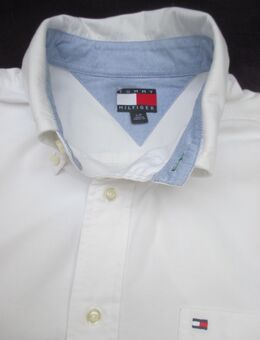 NEU * Sportiv * modern * Freizeit * Business * Langarm * Jeans * Hemd "TOMMY HILFIGER" Original * Gr. 41, 42- 43/ M- L * weiß * - Riedlingen