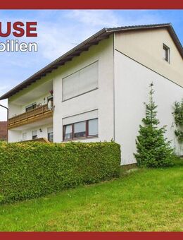 *Zweifamilienhaus mit Weitblick & großem Grundstück* - Kapitalanlage oder Wohnen im Grünen - Hebertsfelden