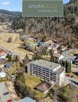 Charmante möblierte 1-Zimmer-Wohnung mit Balkon und Schwimmbad in Todtmoos - Todtmoos