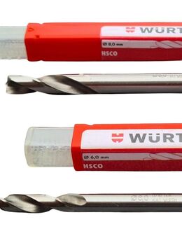 Würth HSCo Schweißpunktbohrer Schweißpunktfräser Schweißpunkt Bohrer 6mm 8mm HSS - Ingolstadt