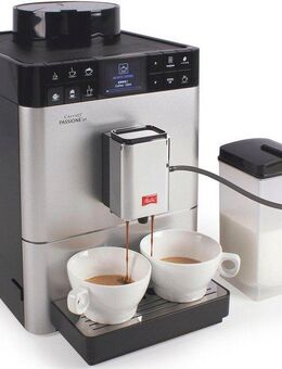Melitta Kaffeevollautomat Passione® One Touch F53/1-101, silber, One Touch Funktion, tassengenau frisch gemahlene Bohnen