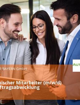 Kaufmännischer Mitarbeiter (m/w/d) für die Auftragsabwicklung - Dortmund