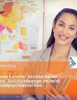 staatlich anerkannter Sozialarbeiter (m/w/d) bzw. Sozialpädagoge (m/w/d) für den Sozialpsychiatrischen Dienst - Friesoythe