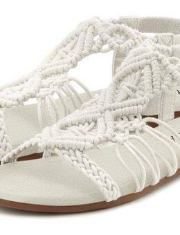 LASCANA Sommerschuh Sandale Sandalette, Sommerschuh mit elastischem Riemchen VEGAN
