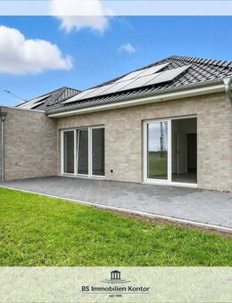 Conrebbersweg-Idealer Altersruhesitz! Schlüsselfertiger Neubau-Bungalow mit Garten! - Emden