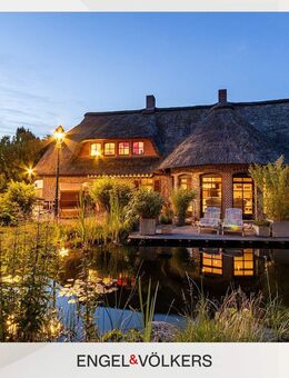 Charme trifft Komfort: Reetdachanwesen in bevorzugter Lage ! - Westoverledingen