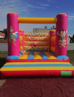 Hüpfburg Clown 4m x 5m zu vermieten - Dessau-Roßlau