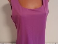 Biaggini Blusenshirt M 40 Bluse dickes Top lila ärmellos Shirt Sommer - Mühlberg (Elbe)