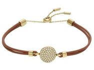 Fossil Armband SADIE GLITZ DISC, JF04545710, mit Glasstein