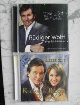 Katharina & Rüdiger Wolff singt Erich Kästner 5 Musik CDs zus. 9,- teilweise signiert + ovp - Flensburg