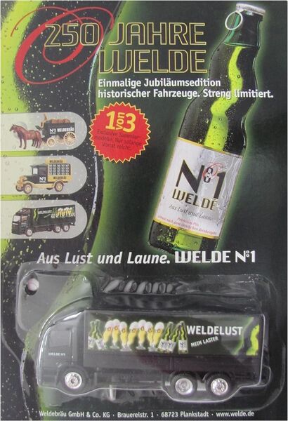 Weldebräu Nr.09-250 Jahre Welde N°1 - MB Atego - LKW - Doberschütz