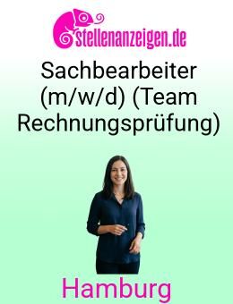 Sachbearbeiter (m/w/d) (Team Rechnungsprüfung) - Hamburg