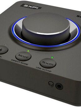Creative SoundBlaster X4 USB-Soundkarte 7.1, PC-Mac
