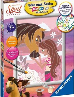 Ravensburger Malen nach Zahlen DreamWorks Spirit Untamed, Dream Team, Made in Europe