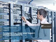 Kundenservice / First Level Support Werkstudent (m/w/d) - Osnabrück