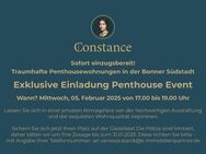 CONSTANCE: Lichtdurchflutetes Penthouse mit Blick auf die Bonner Südstadt. - Bonn