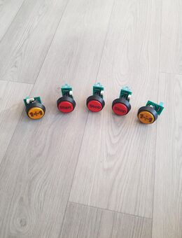 Merkur Spielautomat Knöpfe Taster Start Stop Risiko inc Platine ADP - Magdeburg