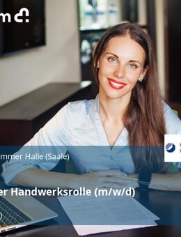 Mitarbeiter Handwerksrolle (m/w/d) - Halle (Saale)