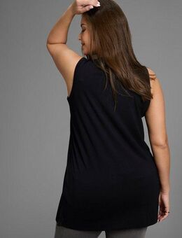 Laura Scott CURVE Longtop aus fließendem Jersey mit lockerem Schnitt - GROSSE GRÖSSE