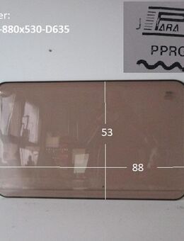 Wohnwagenfenster Parapress J5 PPRG-RX D635 ca 88 x 53 (Lagerware -> Neue Ware mit Lagerspuren) Fendt / Tabbert - Schotten Zentrum