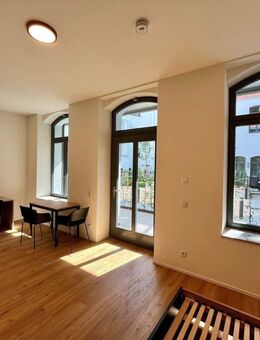 Loftige, möblierte 1-Zimmer-Wohnung mit großer Terrasse zum Erstbezug! - Nürnberg