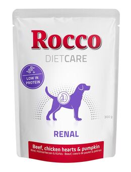 Rocco Diet Care Renal Rind & Huhn mit Kürbis 300g - Pouch 12 x 300 g