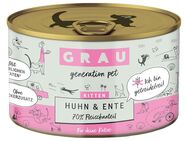 GRAU Kitten Getreidefrei 6 x 200 g - Huhn & Ente