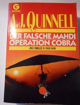 Thriller “Der falsche Mahdi Operation Cobra“, Taschenbuch, Goldmann Verlag - Cottbus