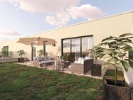 Neubau Erstbezug - Hinterhauswohnung mit großer Südterrasse samt Grünfläche - Halle (Saale)