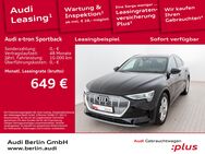 Audi e-tron, Sportback advanced qu NACHTS, Jahr 2023 - Berlin