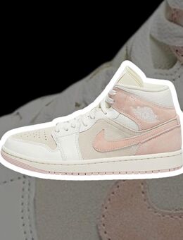 Nike Air Jordan 1 MID SE Coconut Milk / Legend Pink-Sail Größe 44 - Wiehl