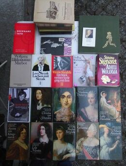 44 Bücher zus. 5,- Biographien Biografien Memoiren Erinnerungen - Flensburg