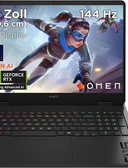HP OMEN 16-am0095ng Gaming-Notebook (40,6 cm/16 Zoll, Intel Core i9 14900HX, GeForce RTX 5070, 1000 GB SSD)