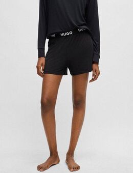HUGO Schlafshorts UNITE Shorts mit Hugo Logo-Elastiktape am Bund