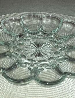 Glas Eier Servier Schale Rund - Leverkusen
