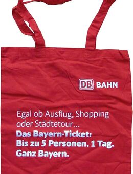 Deutsche Bahn - Regio Bayern - Stoffbeutel - Einkaufsbeutel - 42 x 36 cm - Doberschütz