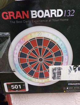 GRANBOARD 132 E-DARTBOARD mit Beleuchtung und Dartteppich - Lautertal (Odenwald)