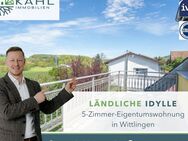 Großer Garten und energieeffizient: 5-Zi-Eigentumswohnung in Wittlingen - Wittlingen