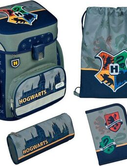 Scooli Schulranzen EasyFit, Harry Potter Hogwarts (Set, 5-tlg)