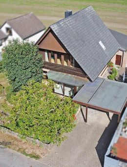 Begehrtes Einfamilienhaus mit wunderschönem Blick zum Stemweder Berg in Haldem zu verkaufen. - Stemwede