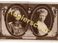 Alte Ansichtskarte „Unser Kaiserpaar“, gelaufen 1915 - Landsberg
