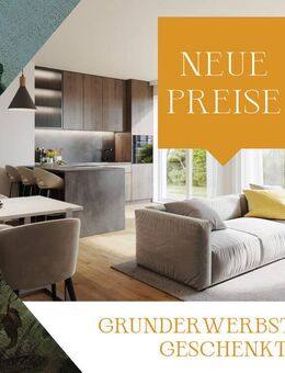 Grunderwerbsteuer sparen: Stilvolles 2-Zimmer-Zuhause im grünen Daglfing - München