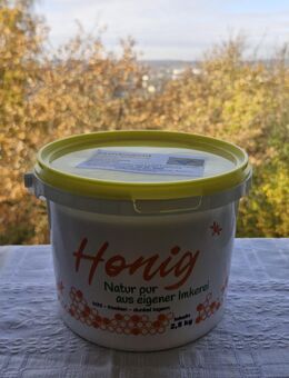 deutscher Blütenhonig 2,5kg Eimer Hobbyimker Wuppertal - Wuppertal