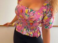Scotch and Soda Bluse mit Sommer Früchte Print - München