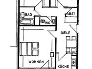 Gut geschnittene 3 Zimmer Wohnung mit Balkon - Stein (Bayern)