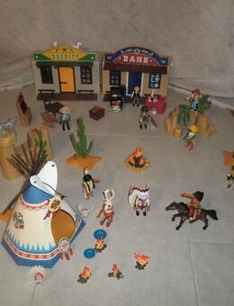 Indianerwelt von Playmobil zu verkaufen - Walsrode