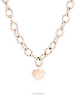 Liebeskind Berlin Kette mit Anhänger Schmuck Edelstahl My Heart Herz