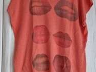 T-Shirt – Farbe orange Marke HK2028 überschnittene Ärmel Größe: 46 - Groitzsch