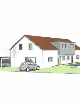 Neubau-Doppelhaushälfte in Top-Lage von Neumarkt – stilvoll & energieeffizient! - Neumarkt (Oberpfalz)