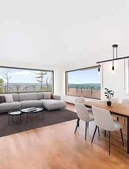 Renovierte 5-Zimmerwohnung mit einzigartiger Terrasse und Balkonen über den Dächern Schönaichs! - Schönaich